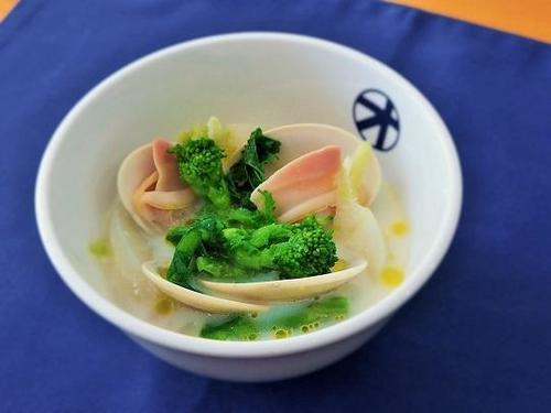 菜の花のミルクスープ（画像のalt設定）