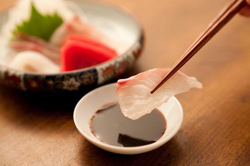 鯛の刺身