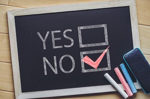 YES・NO・チェック