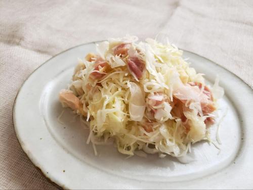 サラダ感覚で簡単美味しい！「焼き鳥キャベツ」