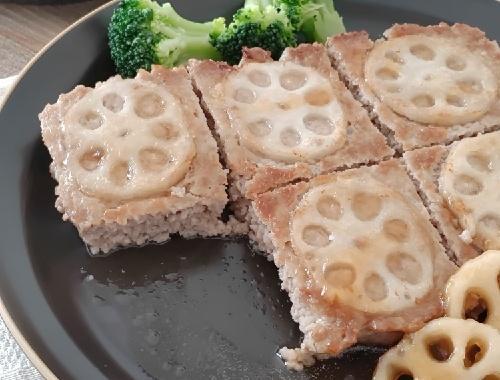 レンコンの挟み焼き