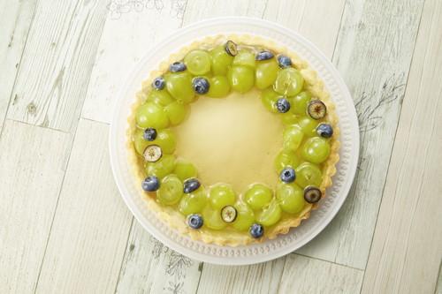 シャインマスカットのタルトを自家製で！カフェ気分を自宅で味わう