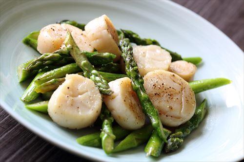 ホタテとアスパラで作るメニューとは？レストラン顔負けの料理３選！