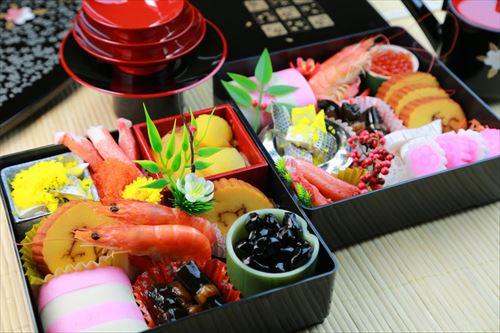 日本の正月料理おせち