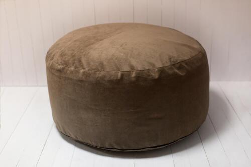 茶色のビーズクッションのイメージ