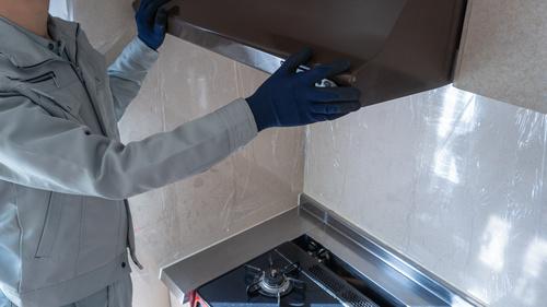 レンジフードの掃除