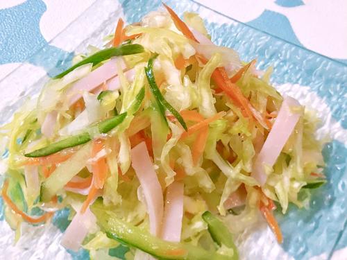 タサン志麻さんの「レモン香る絶品コールスロー」簡単レシピ！マヨネーズ不要でさっぱり！