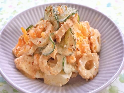 あと引くウマさ！“ピリ辛”がたまらない「ちくわと卵のごまマヨ和え」簡単レシピ