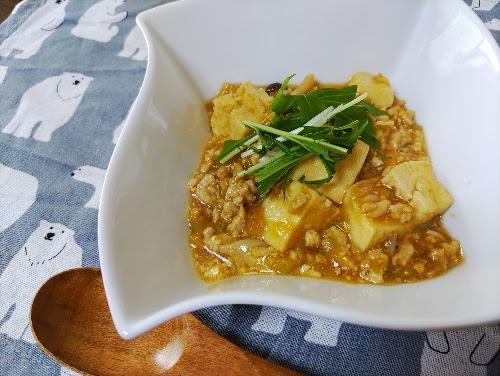 小さな子どもも一緒に食べられる、辛くなくても美味しい麻婆豆腐！