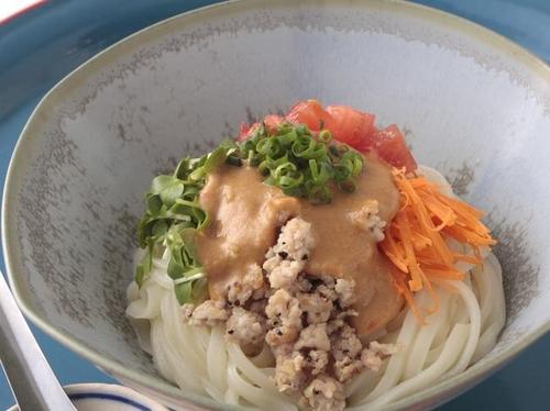 稲庭風うどんはタレとの絡みがバツグン！濃厚ごまだれ冷うどんレシピ