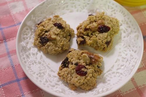 【オートミールのクッキー】袋1つで簡単に作ってみよう！