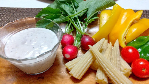 ノンオイルでヘルシーバーニャカウダ